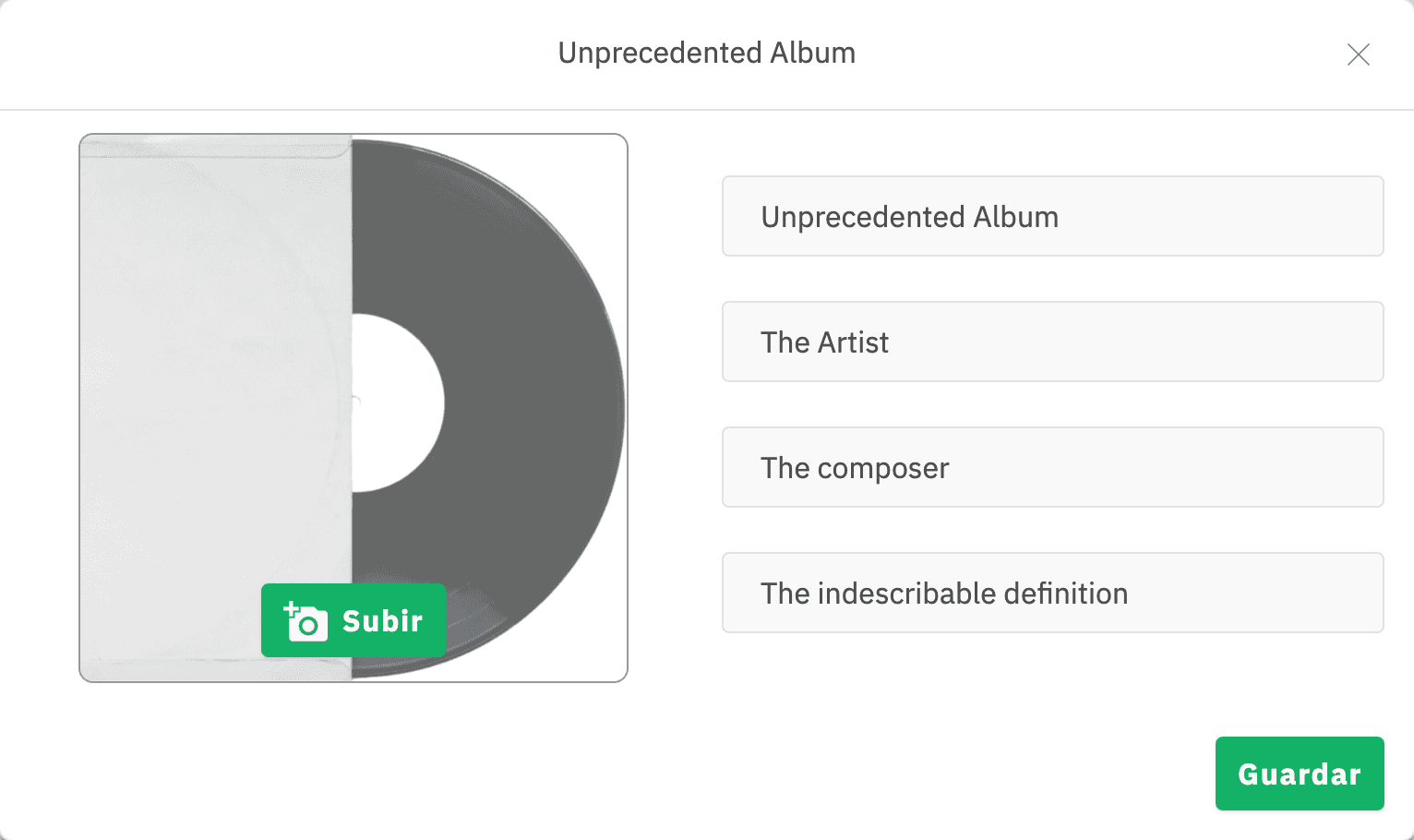 Preview your track before saving your master.