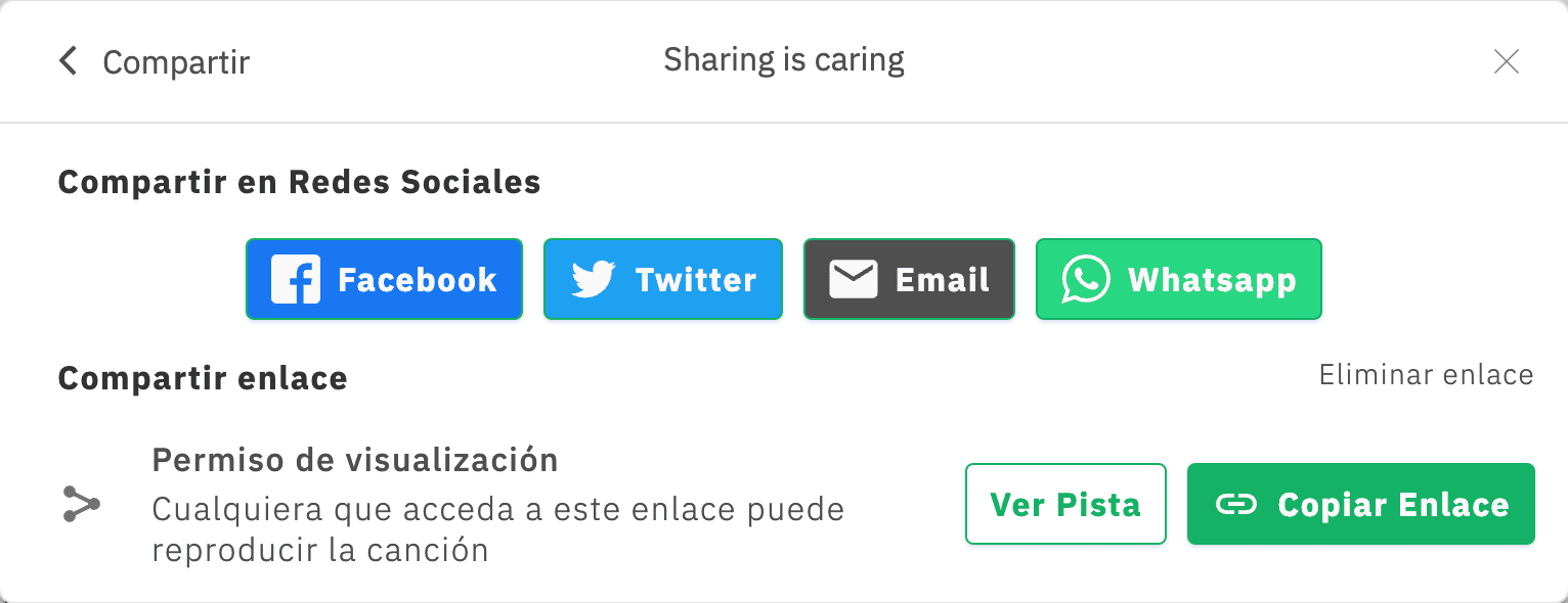 Preview your track before saving your master.