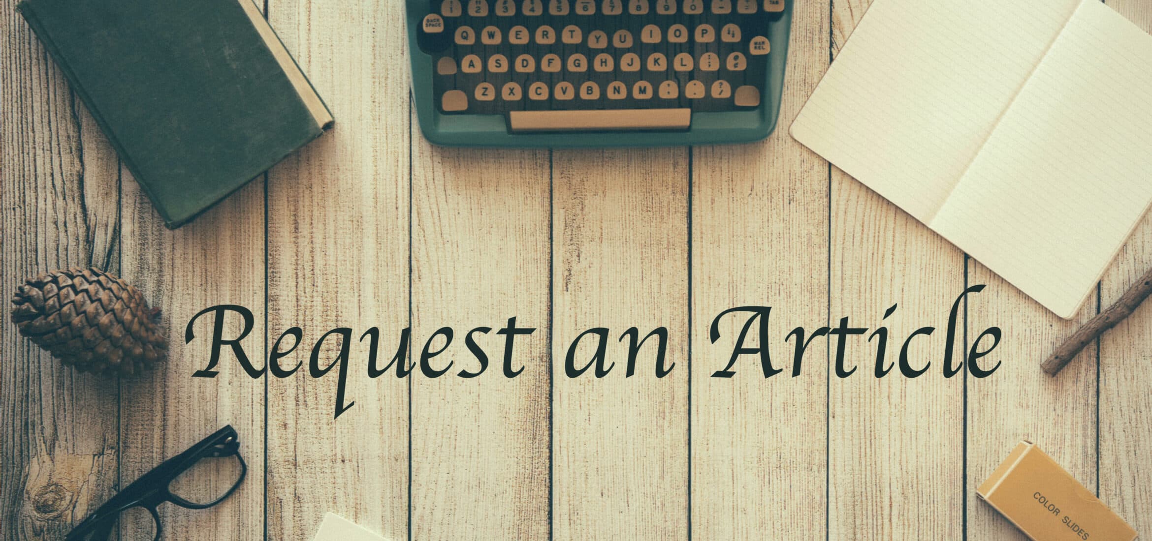 Suggest a topic and we’ll write about it