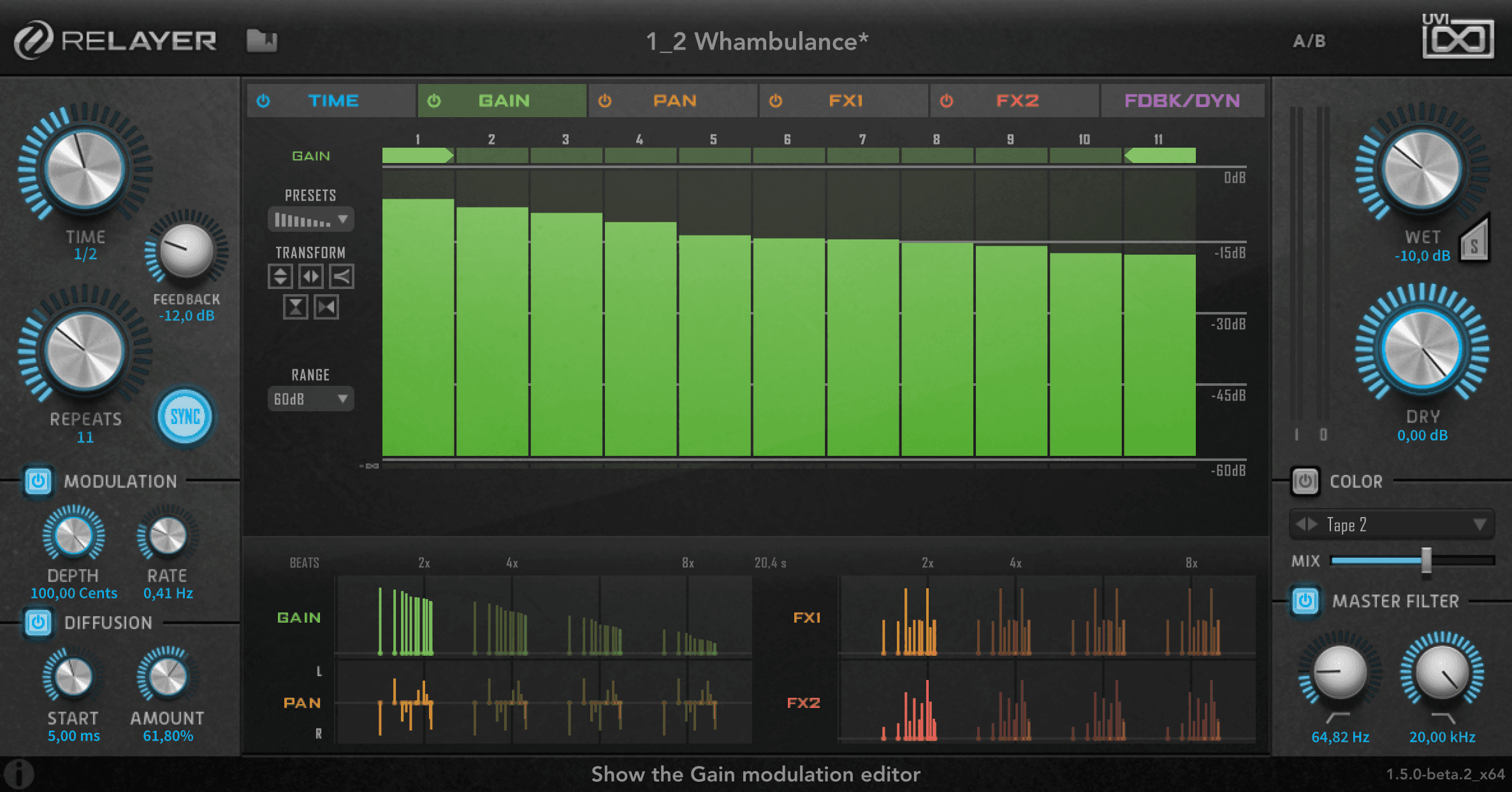 delay plugins uvi relayer