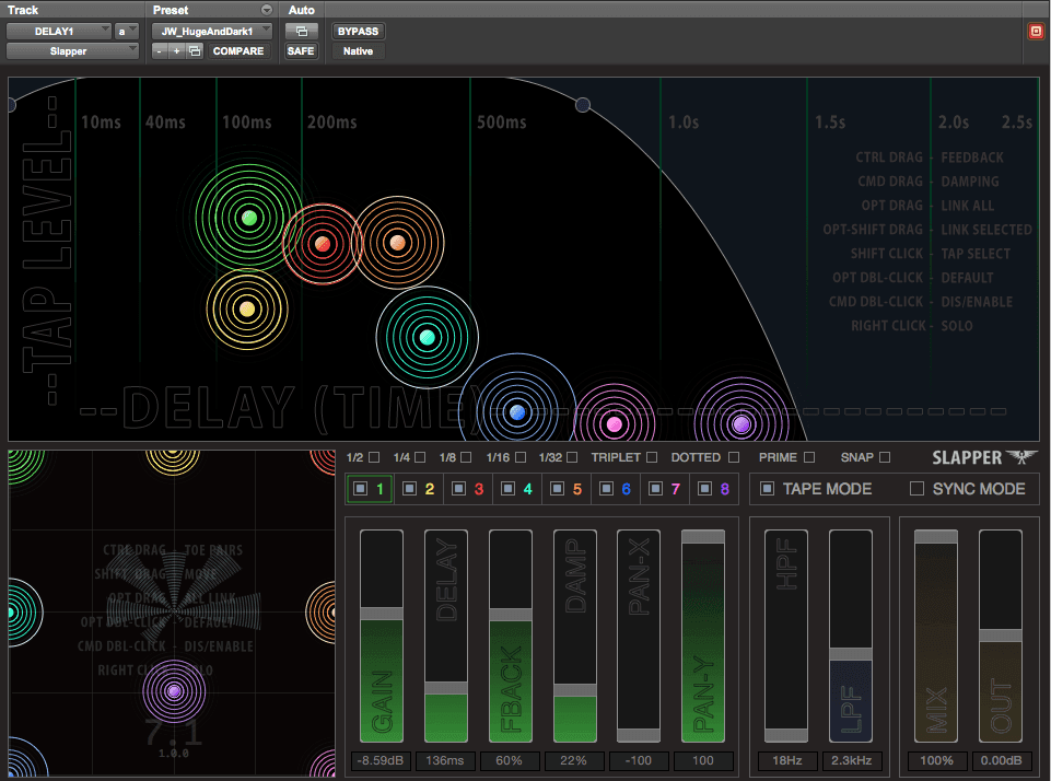 delay plugins slapper