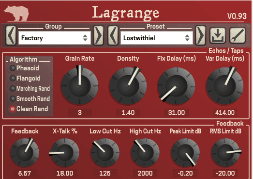 delay plugins lagrange