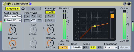 Best compressor plugins: Ableton
