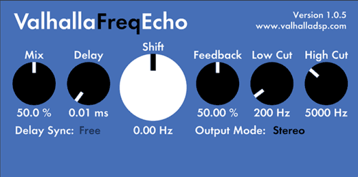 delay plugins freqecho