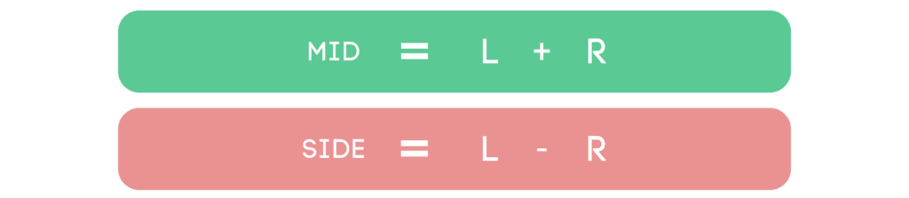 mid/side formulas